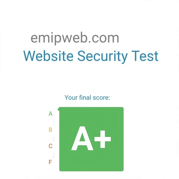 EmiPWeb: sécurité A+ de vos sites web